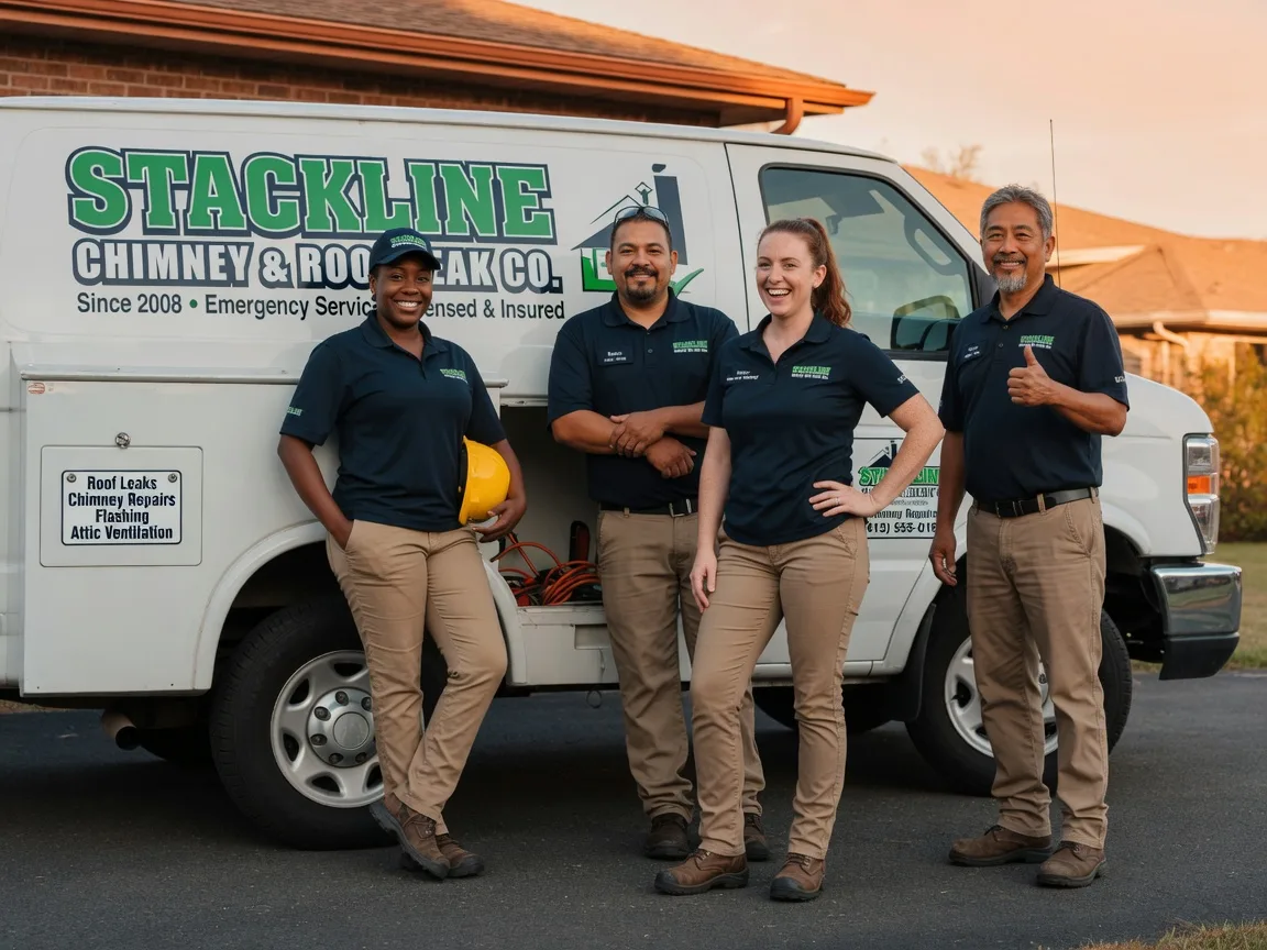 Chimney flashing repair company in Lockport, LA